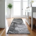 thumbnail image 1 of Addison Rugs Mayfield Washable Transitional Watercolors Gray Runner Rug, 2'3" x 7'6", 1 of 5