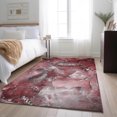 thumbnail image 1 of Addison Rugs Mayfield Washable Transitional Watercolors Merlot Rectangle Rug, 10' x 14', 1 of 6