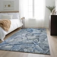 thumbnail image 1 of Addison Rugs Mayfield Washable Transitional Watercolors Blue Rectangle Rug, 3' x 5', 1 of 6