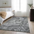 thumbnail image 1 of Addison Rugs Mayfield Washable Transitional Watercolors Pewter Rectangle Rug, 8' x 10', 1 of 6
