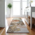 thumbnail image 1 of Addison Rugs Mayfield Washable Transitional Watercolors Beige Runner Rug, 2'3" x 7'6", 1 of 5