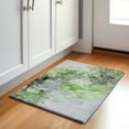 thumbnail image 1 of Addison Rugs Mayfield Washable Transitional Watercolors Green Rectangle Rug, 1'8" x 2'6", 1 of 5