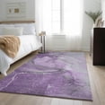 thumbnail image 1 of Addison Rugs Mayfield Washable Transitional Watercolors Lilac Rectangle Rug, 10' x 14', 1 of 6