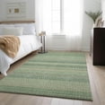thumbnail image 1 of Addison Rugs Mayfield Washable Transitional Stripes Aloe Rectangle Rug, 10' x 14', 1 of 6
