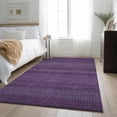 thumbnail image 1 of Addison Rugs Mayfield Washable Transitional Stripes Eggplant Rectangle Rug, 10' x 14', 1 of 6