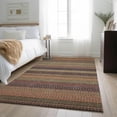 thumbnail image 1 of Addison Rugs Mayfield Washable Transitional Stripes Paprika Rectangle Rug, 10' x 14', 1 of 6
