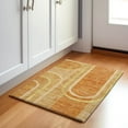 thumbnail image 1 of Addison Rugs Mayfield Washable Transitional Art Deco Terracotta Rectangle Rug, 1'8" x 2'6", 1 of 5