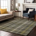 thumbnail image 1 of Addison Rugs Mayfield Washable Transitional Plaid Gray Rectangle Rug, 10' x 14', 1 of 6