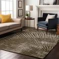 thumbnail image 1 of Addison Rugs Mayfield Washable Transitional Organic Chocolate Rectangle Rug, 3' x 5', 1 of 6