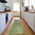 thumbnail image 1 of Addison Rugs Mayfield Washable Transitional Organic Sage Runner Rug, 2'3" x 7'6", 1 of 5
