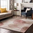 thumbnail image 1 of Addison Rugs Mayfield Washable Contemporary Organic Merlot Rectangle Rug, 9' x 12', 1 of 6