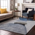 thumbnail image 1 of Addison Rugs Mayfield Washable Transitional Organic Blue Rectangle Rug, 9' x 12', 1 of 6