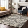 thumbnail image 1 of Addison Rugs Mayfield Washable Transitional Floral Gray Rectangle Rug, 10' x 14', 1 of 6