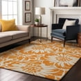 thumbnail image 1 of Addison Rugs Mayfield Washable Transitional Floral Orange Rectangle Rug, 5' x 7'6", 1 of 6