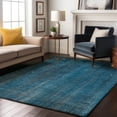 thumbnail image 1 of Addison Rugs Mayfield Washable Transitional Striped Blue Rectangle Rug, 10' x 14', 1 of 6
