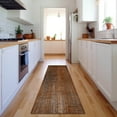 thumbnail image 1 of Addison Rugs Mayfield Washable Transitional Striped Paprika Runner Rug, 2'3" x 7'6", 1 of 5