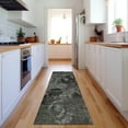 thumbnail image 1 of Addison Rugs Mayfield Washable Transitional Organic Gray Runner Rug, 2'3" x 7'6", 1 of 5