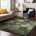 thumbnail image 1 of Addison Rugs Mayfield Washable Transitional Organic Green Rectangle Rug, 2'6" x 3'10", 1 of 6