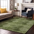 thumbnail image 1 of Addison Rugs Mayfield Washable Transitional Organic Olive Rectangle Rug, 5' x 7'6", 1 of 6