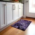 thumbnail image 1 of Addison Rugs Mayfield Washable Transitional Floral Purple Rectangle Rug, 1'8" x 2'6", 1 of 5