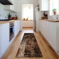 thumbnail image 1 of Addison Rugs Mayfield Washable Transitional Floral Paprika Runner Rug, 2'3" x 7'6", 1 of 5