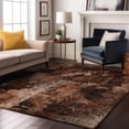 thumbnail image 1 of Addison Rugs Mayfield Washable Transitional Floral Paprika Rectangle Rug, 5' x 7'6", 1 of 6
