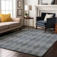 thumbnail image 1 of Addison Rugs Mayfield Washable Transitional Geometric Denim Rectangle Rug, 10' x 14', 1 of 6