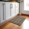 thumbnail image 1 of Addison Rugs Mayfield Washable Transitional Plaid Chocolate Rectangle Rug, 1'8" x 2'6", 1 of 5