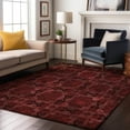 thumbnail image 1 of Addison Rugs Mayfield Washable Transitional Panel Burgundy Rectangle Rug, 8' x 10', 1 of 5