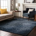 thumbnail image 1 of Addison Rugs Mayfield Washable Transitional Casual Blue Rectangle Rug, 5' x 7'6", 1 of 6