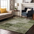 thumbnail image 1 of Addison Rugs Mayfield Washable Transitional Panel Green Rectangle Rug, 8' x 10', 1 of 5