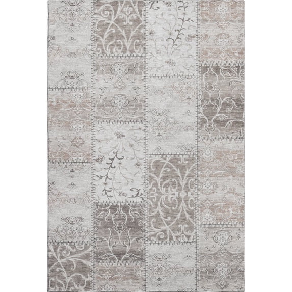 Addison Rugs Premium Machine Washable Mayfield Taupe 10' x 14' Rug