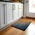thumbnail image 1 of Addison Rugs Mayfield Washable Transitional Ombre Navy Rectangle Rug, 1'8" x 2'6", 1 of 5