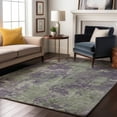thumbnail image 1 of Addison Rugs Mayfield Washable Transitional Modern Purple Rectangle Rug, 2'6" x 3'10", 1 of 6