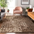 thumbnail image 1 of Addison Rugs Mayfield Washable Transitional Ikat Chocolate Rectangle Rug, 2'6" x 3'10", 1 of 6