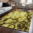 thumbnail image 1 of Addison Rugs Mayfield Washable Transitional Circles Gold Rectangle Rug, 10' x 14', 1 of 5