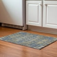 thumbnail image 1 of Addison Rugs Mayfield Washable Transitional Moroccan Blue Rectangle Rug, 1'8" x 2'6", 1 of 5