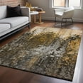 thumbnail image 1 of Addison Rugs Mayfield Washable Transitional Squares Brown Rectangle Rug, 3' x 5', 1 of 6