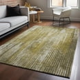 thumbnail image 1 of Addison Rugs Mayfield Washable Transitional Stripes Brown Rectangle Rug, 10' x 14', 1 of 6