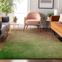 Addison Rugs Mayfield Washable Transitional Ombre Blush Rectangle Rug, 10' x 14'