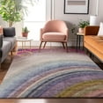 thumbnail image 1 of Addison Rugs Mayfield Washable Transitional Waves Beige Rectangle Rug, 10' x 14', 1 of 6
