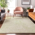 thumbnail image 1 of Addison Rugs Mayfield Washable Transitional Diamond Aloe Rectangle Rug, 10' x 14', 1 of 6