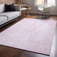 thumbnail image 1 of Addison Rugs Mayfield Washable Transitional Diamond Pink Rectangle Rug, 8' x 10', 1 of 6