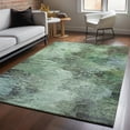 thumbnail image 1 of Addison Rugs Mayfield Washable Transitional Abstract Green Rectangle Rug, 8' x 10', 1 of 6