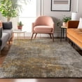 thumbnail image 1 of Addison Rugs Mayfield Washable Transitional Modern Gray Rectangle Rug, 2'6" x 3'10", 1 of 6