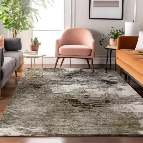 Addison Rugs Premium Machine Washable Mayfield Taupe 9' x 12' Rug