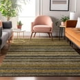 thumbnail image 1 of Addison Rugs Mayfield Washable Transitional Stripes Gold Rectangle Rug, 10' x 14', 1 of 6