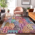thumbnail image 1 of Addison Rugs Mayfield Washable Transitional Novelty Red Rectangle Rug, 10' x 14', 1 of 6