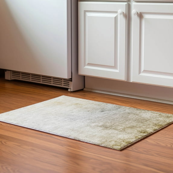 Addison Rugs Mayfield Washable Transitional Modern Taupe Rectangle Rug, 1'8" x 2'6"