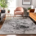 thumbnail image 1 of Addison Rugs Mayfield Washable Transitional Abstract Gray Rectangle Rug, 3' x 5', 1 of 6